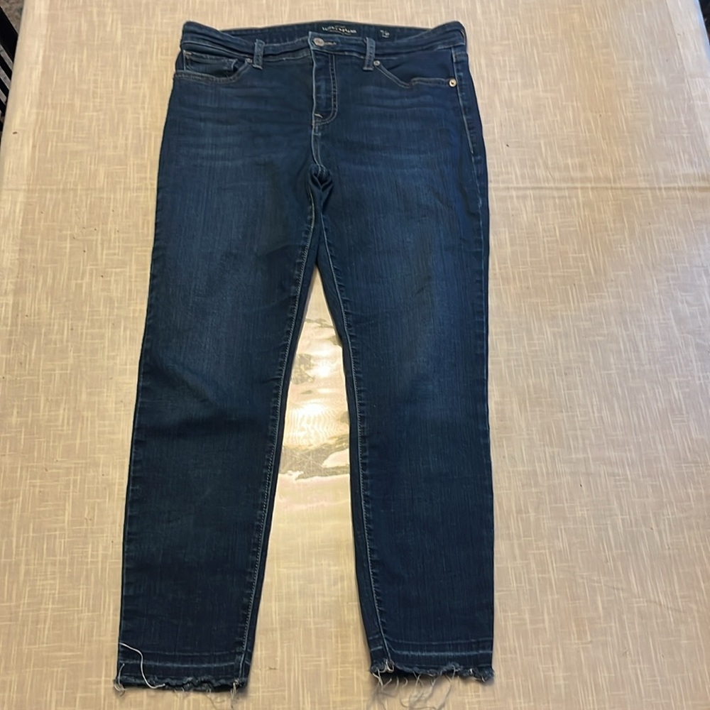 Women’s Lucky brand ankle jeans size 10